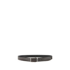 Black Leather Regular Belt