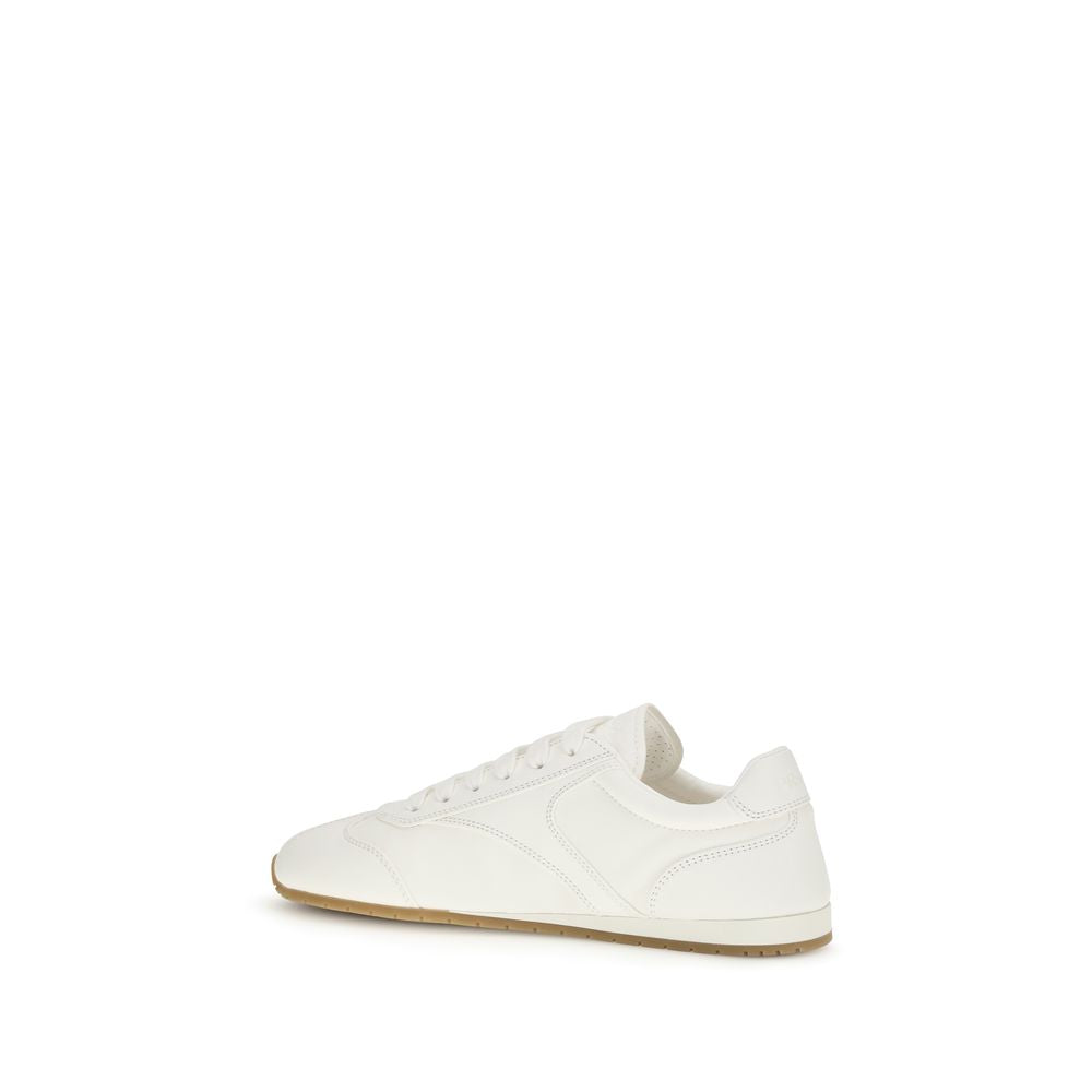Beige Lamb Ovis Aries Aries Low Top Sneakers