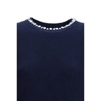 Blue Wool Sweatshirt