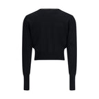 Black Cotton Cardigan