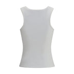 White Cotton Tank Tops