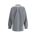 Gray Polyester Shirt