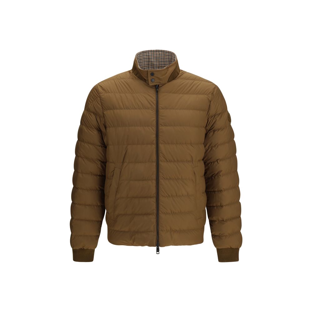 Brown Polyester Coat