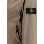 Brown Polyamide Shell Jacket