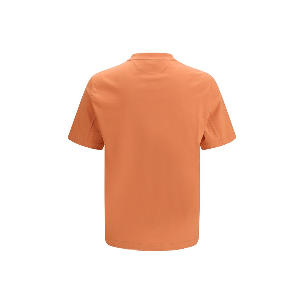Orange Cotton T-Shirt