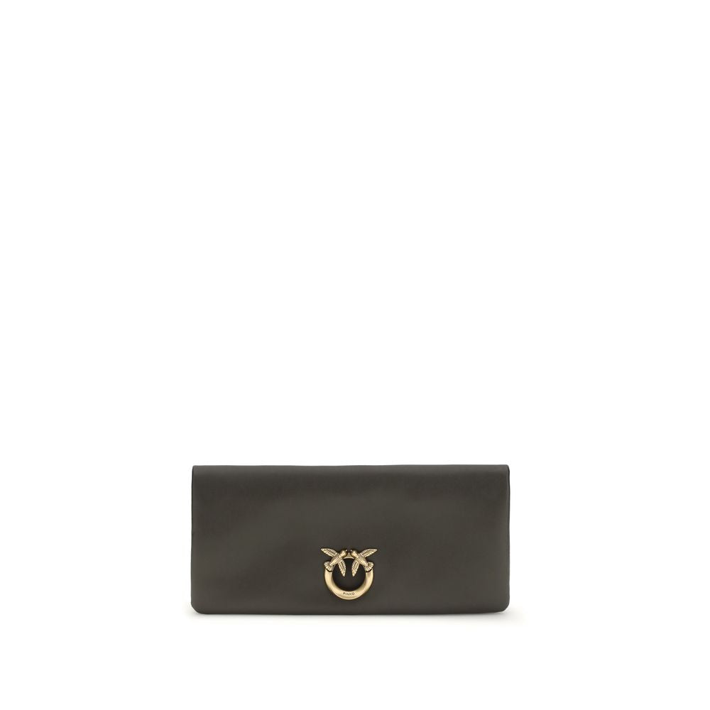 Bicolor Calf Leather Bos Taurus Clutch Bag