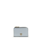 Blue Calf Leather Bos Taurus Wallet