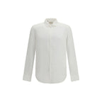 White Linen Dress Shirt