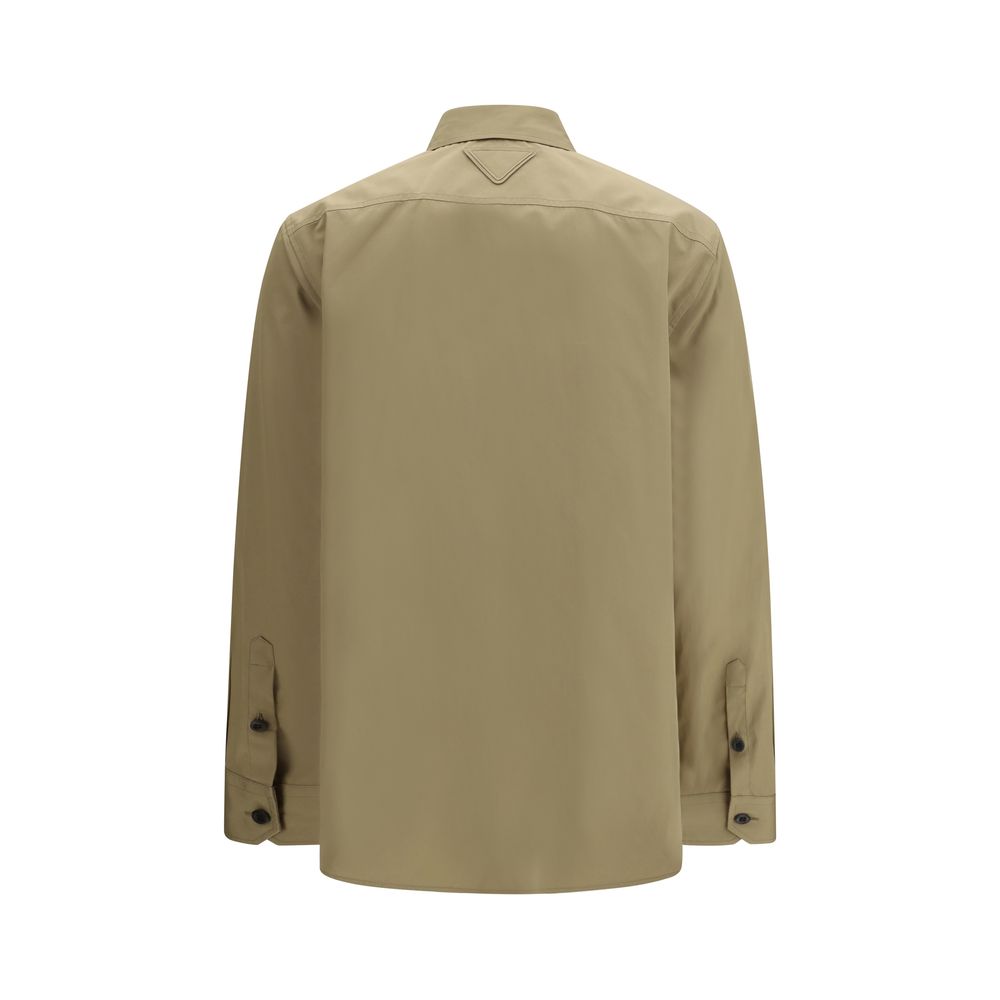 Beige Cotton Shirt