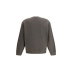 Brown Cotton Sweatshirt