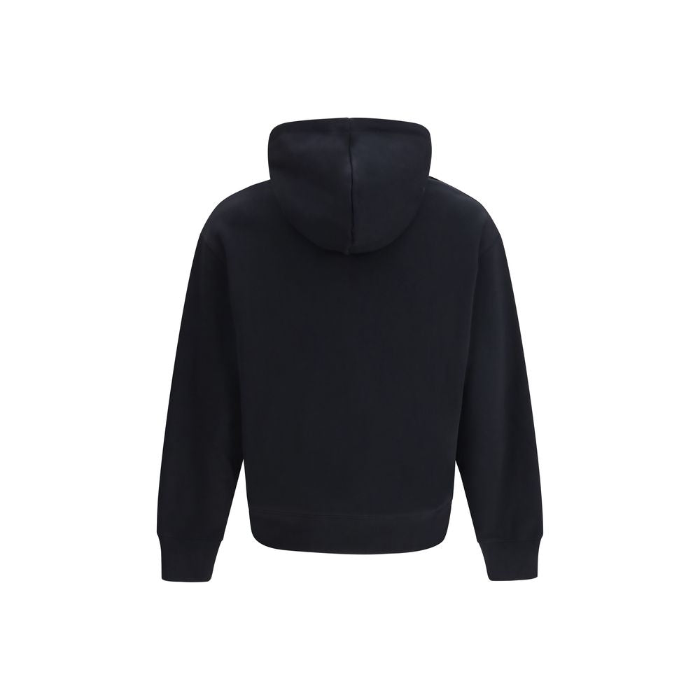 Black Cotton Sweatshirt