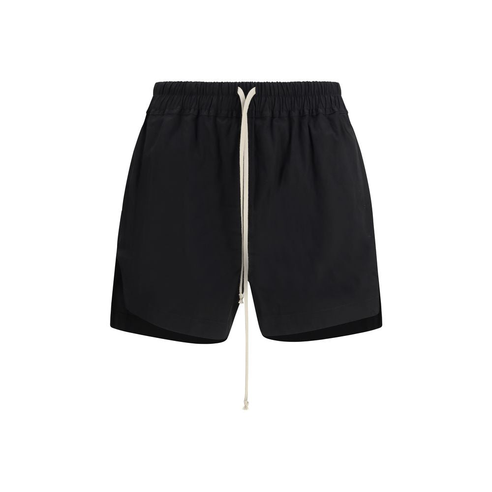 Bermuda en coton noir