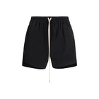 Bermuda en coton noir