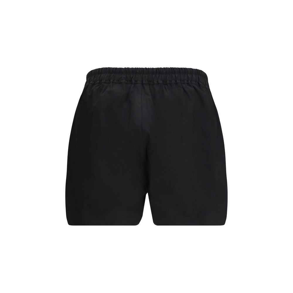 Bermuda en coton noir