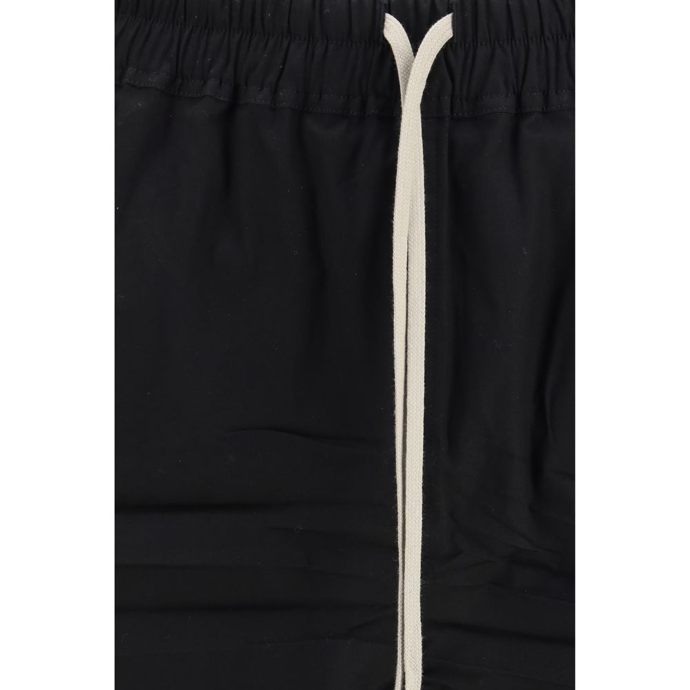 Bermuda en coton noir