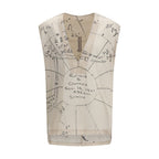 Beige Viscose Shirt