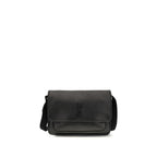 Black Calf Leather Bos Taurus Shoulder Bag