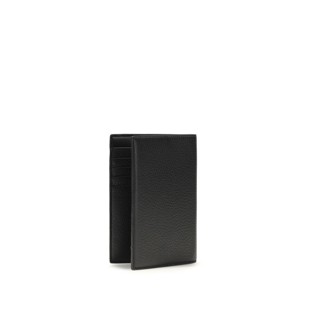 Black Calf Leather Bos Taurus Wallet