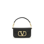 Black Calf Leather Bos Taurus Shoulder Bag