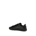 Black Calf Leather Bos Taurus Sneakers