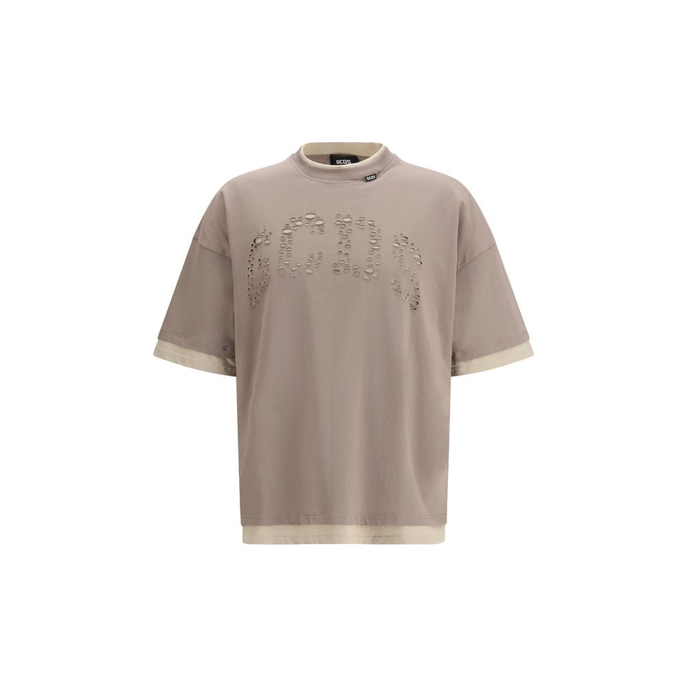 Brown Cotton T-Shirt