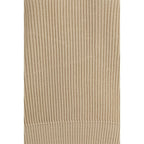 Beige Cotton Sweatshirt