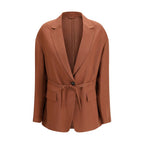 Multicolor Viscose Blazer