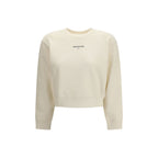 Beige Cotton Sweatshirt