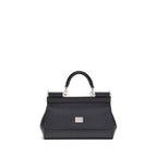 Black Calf Leather Bos Taurus Handbag