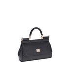 Black Calf Leather Bos Taurus Handbag