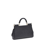 Black Calf Leather Bos Taurus Handbag
