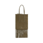 Bicolor Calf Leather Bos Taurus Shoulder Bag