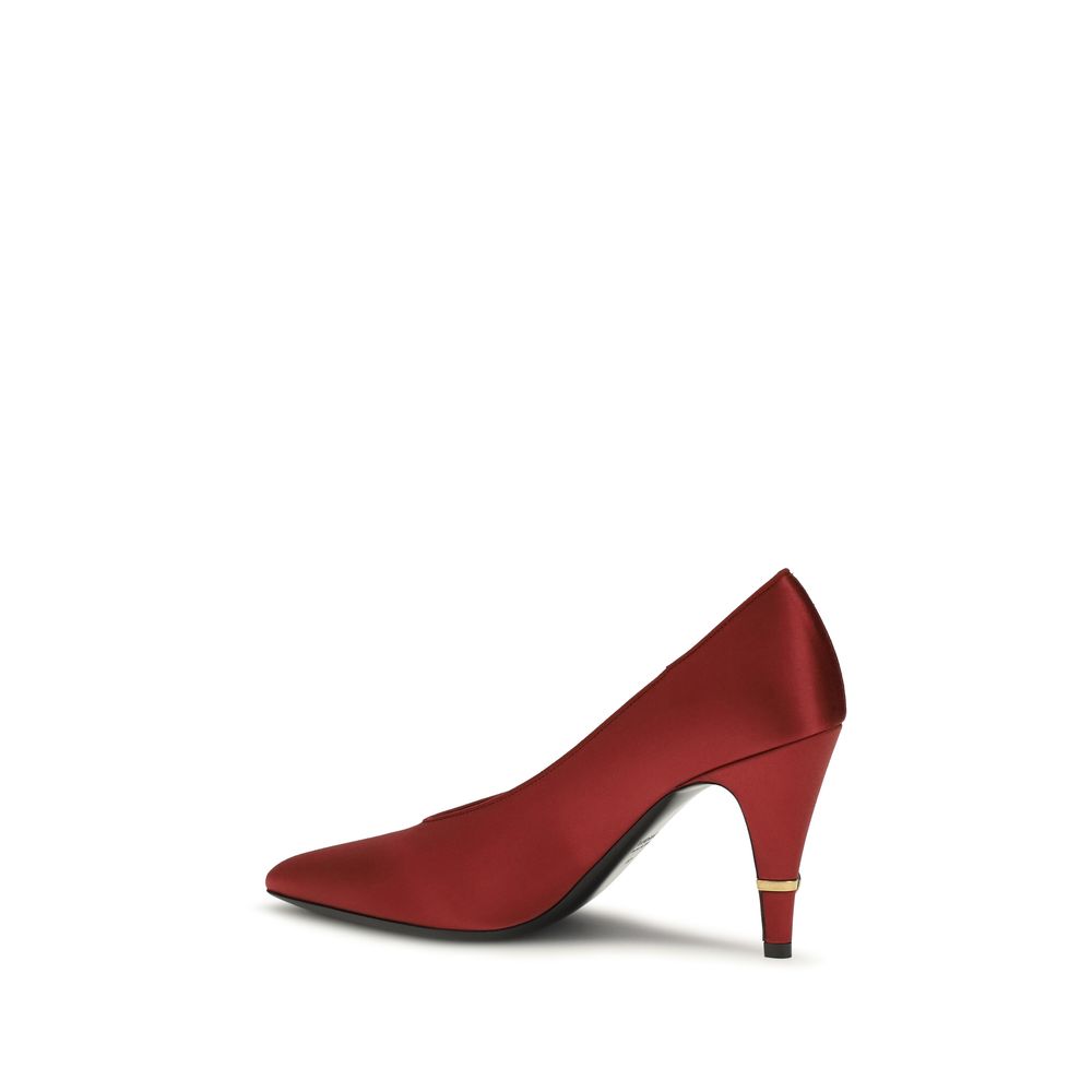 Multicolor Viscose High Heel Pumps