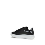 Black Calf Leather Bos Taurus Chunky Sneakers