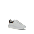 White Calf Leather Bos Taurus Chunky Sneakers