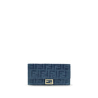 Blue Cotton Wallet