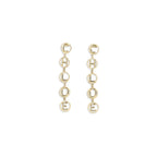 Gold Brass Earrings