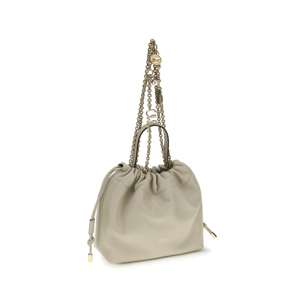 Beige Lamb Ovis Aries Aries Shoulder Bag