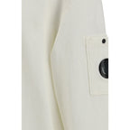 White Cotton Sweatshirt