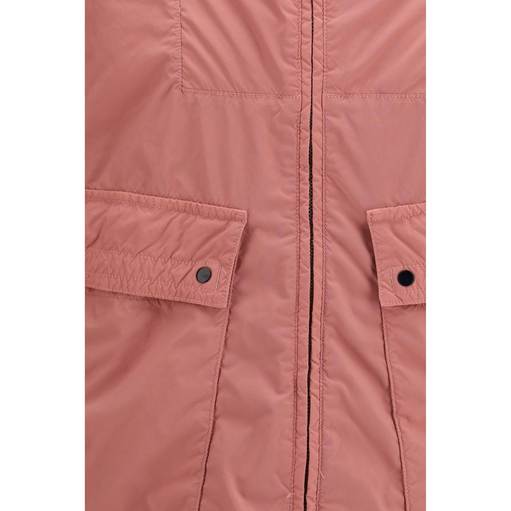 Multicolor Polyester Parka