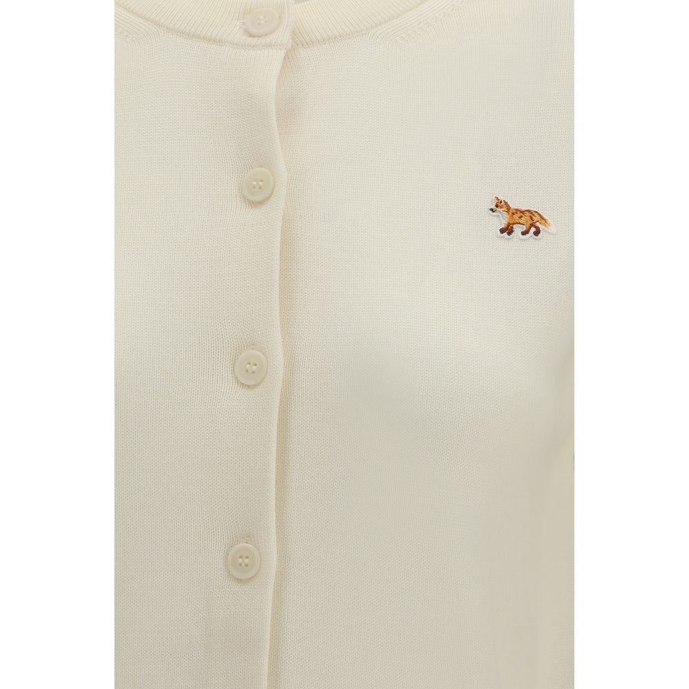 Beige Cotton Cardigan