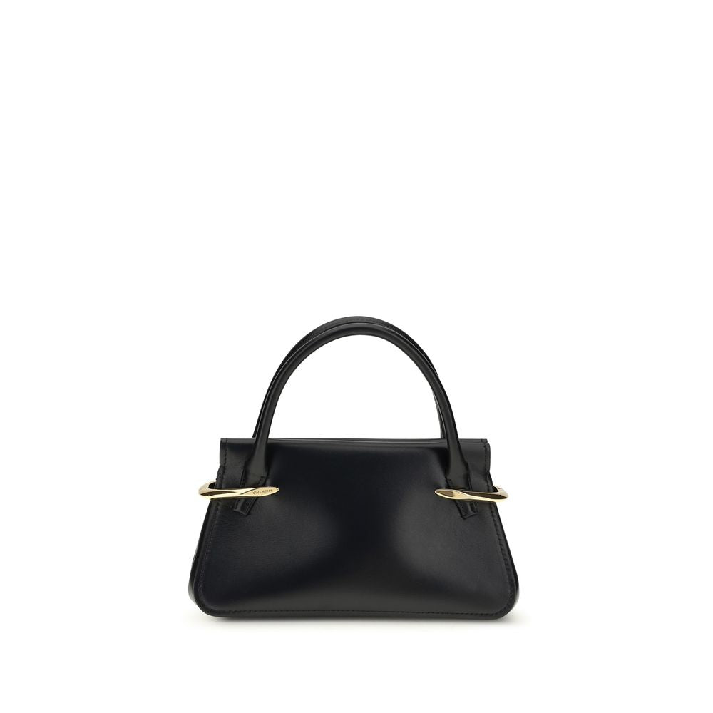 Black Calf Leather Bos Taurus Handbag