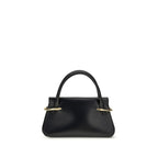 Black Calf Leather Bos Taurus Handbag