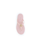 Multicolor Rubber Flip-Flop Sandals
