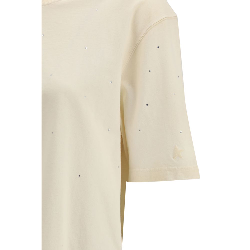 Beige Cotton T-Shirt