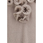 Brown Lyocell Casual Dress