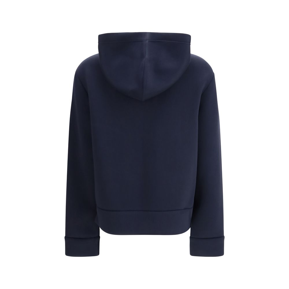 Blue Polyester Sweatshirt