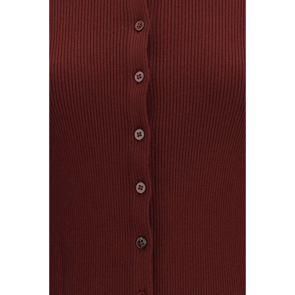 Bordeaux Viscose Sweatshirt