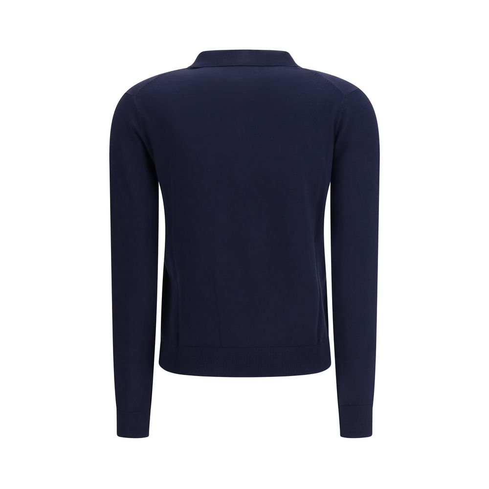 Blue Viscose Sweatshirt