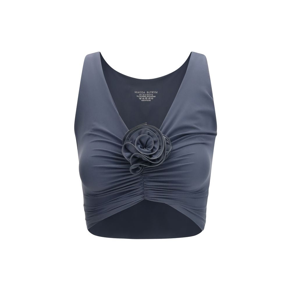 Maillot de bain en polyamide gris
